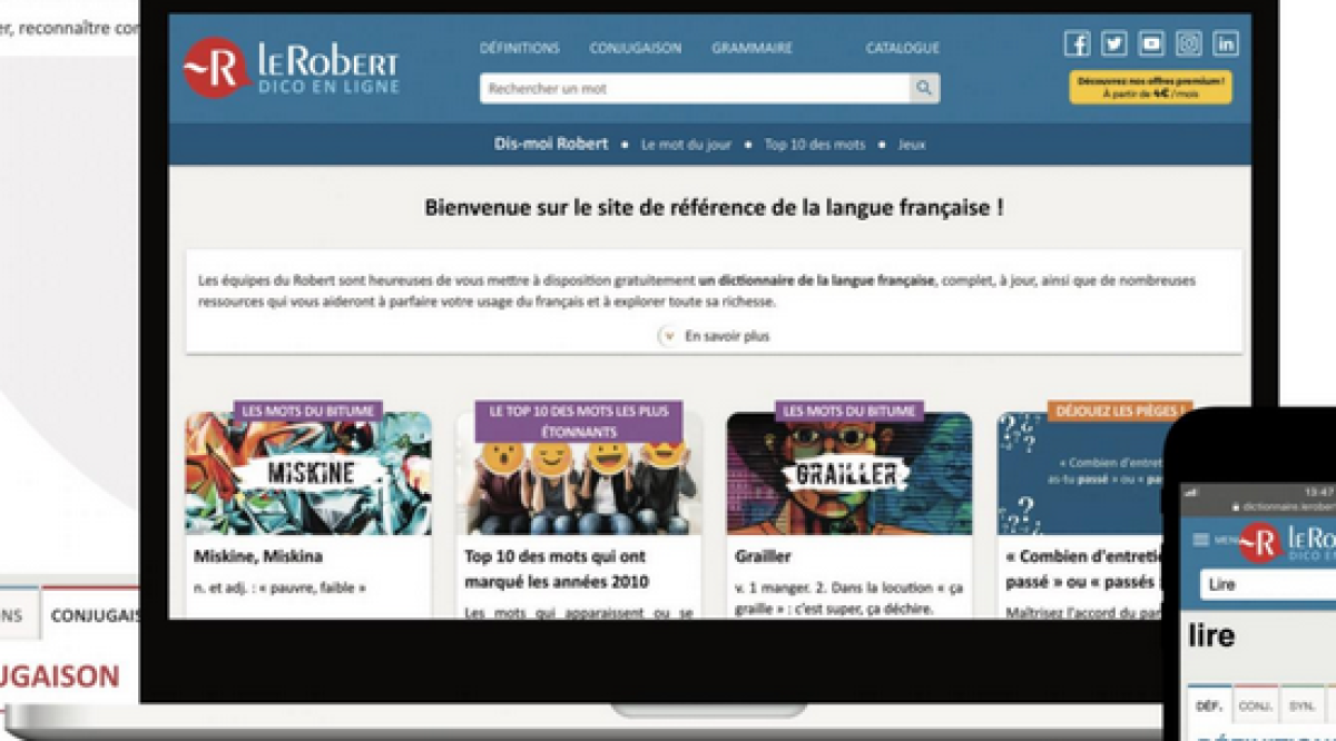 Dico En Ligne Le Robert : Addictif - Image - CB News