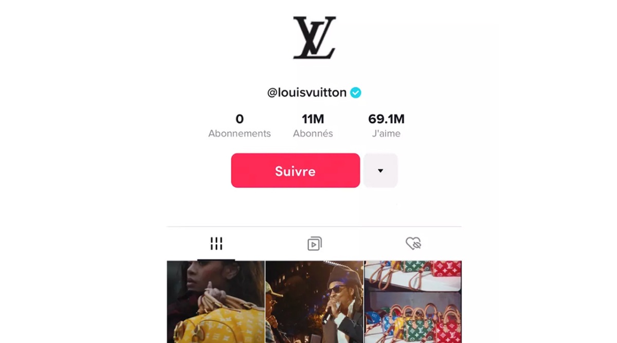 Louis Vuitton devient la Maison de luxe la plus suivie sur TikTok.