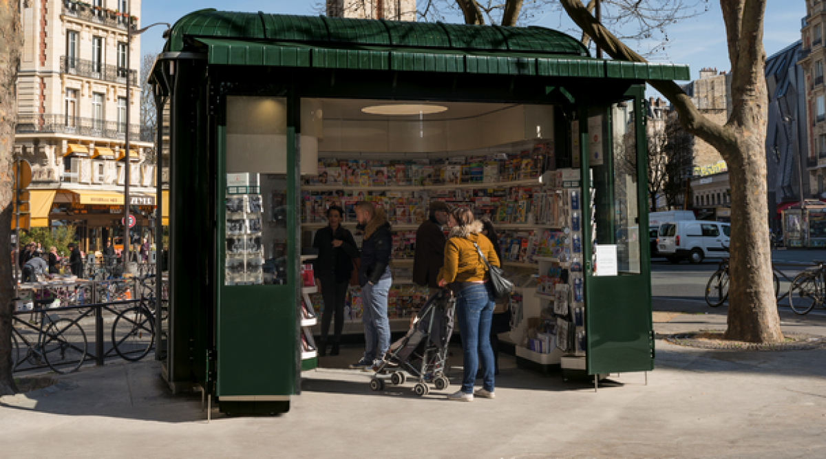 Les Nouveaux Kiosques Parisiens Arrivent - Image - CB News