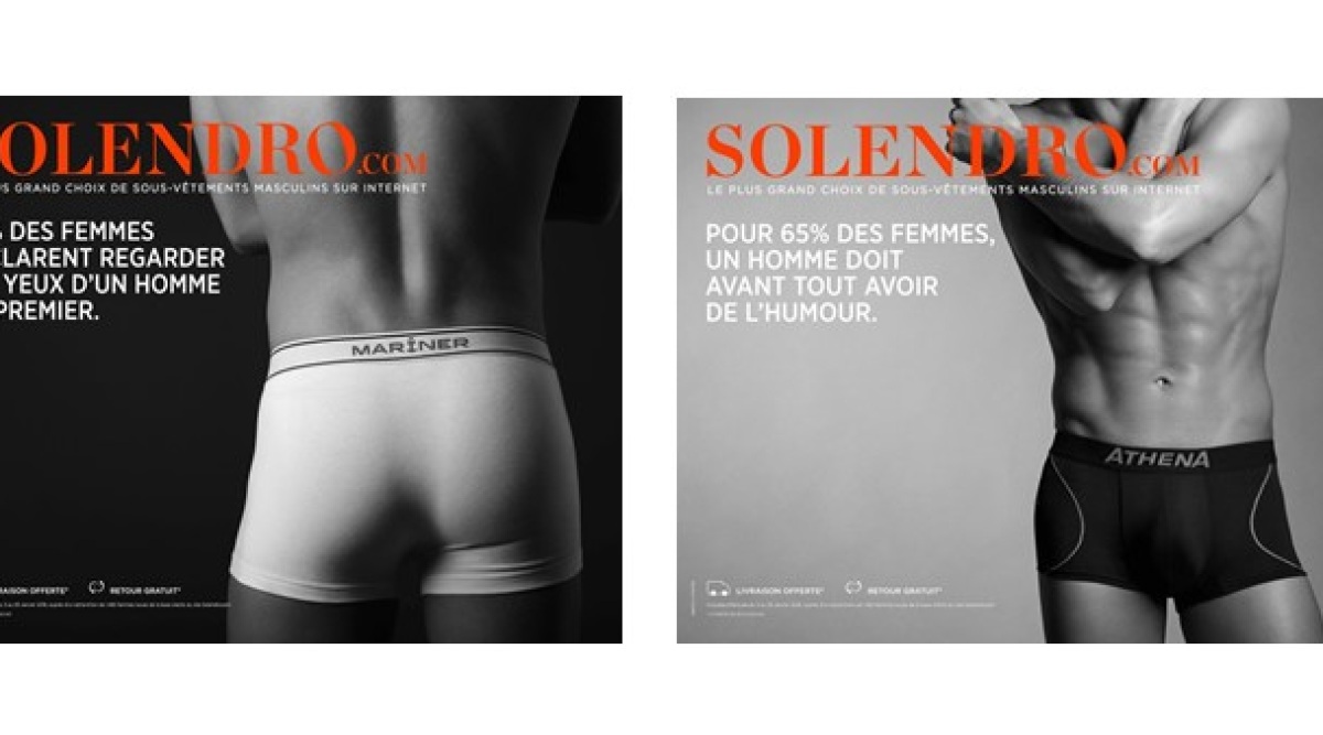 100 de la campagne Solendro en sous vetements Image CB News