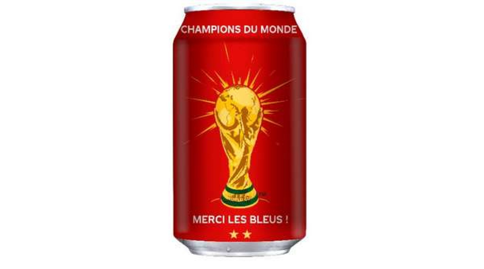 CocaCola remercie les bleus  Image  CB News