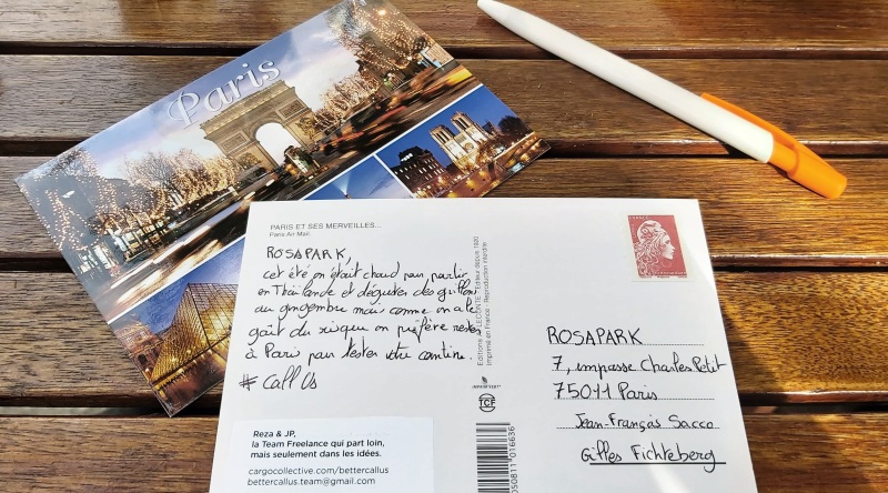 La carte postale pour signaler sa présence - Image - CB News