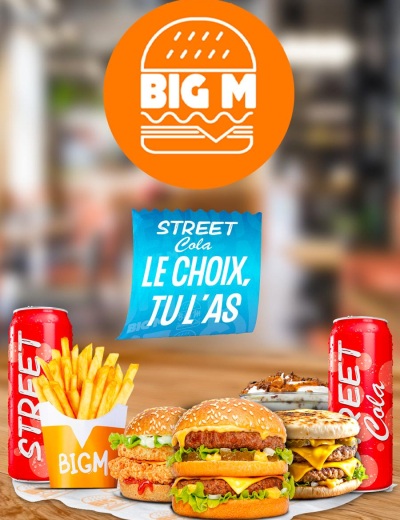 Bigm Street cola