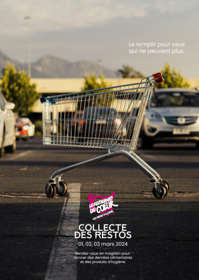 Change part en campagne avec les Restos du Coeur pour la Collecte Nationale