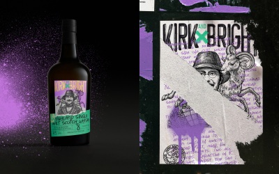 The whisky kirk & Bright by be dandy