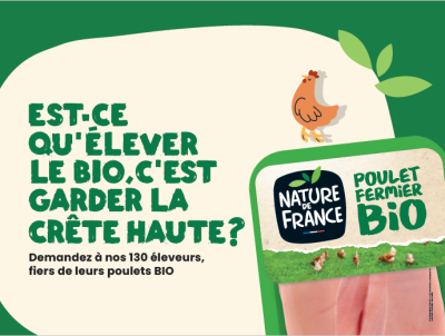 Nature de France valorise les atouts de la volaille bio