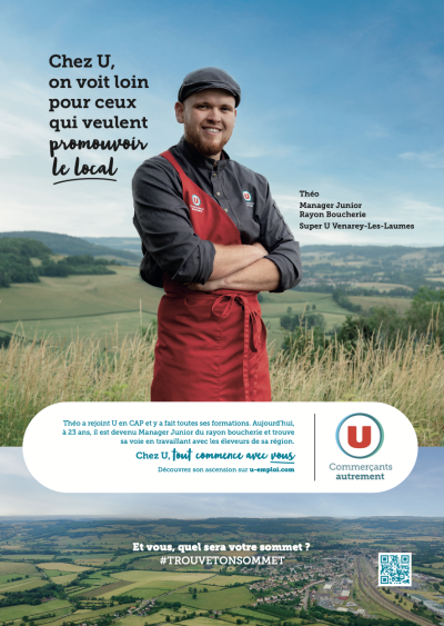 Une nouvelle campagne marque employeur pour Coopérative U