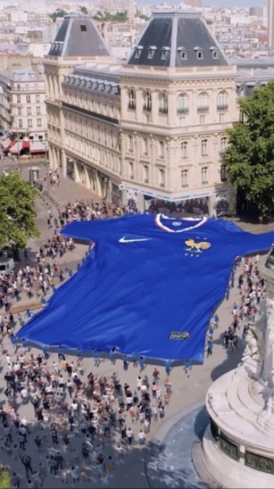 Euro 2024 : Intersport encourage les Bleus avec Blue449