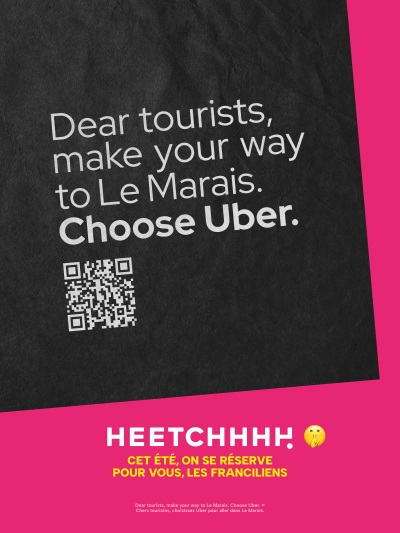 Heetch fait la pub d'Uber 