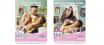 Avec Candia Baby, oubliez les clichés des parents impeccables 