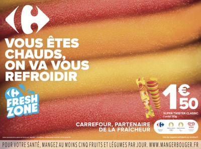 Paris 2024 : Carrefour rafraîchit les supporters avec ses Freshzones