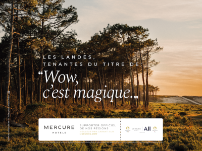 Mercure rend hommage aux quatre coins de la France