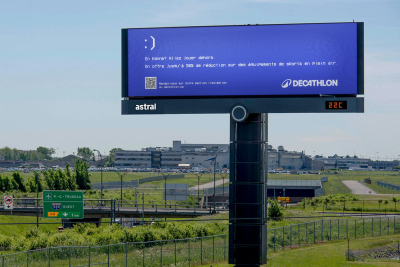 Décathlon détourne la panne de Microsoft 