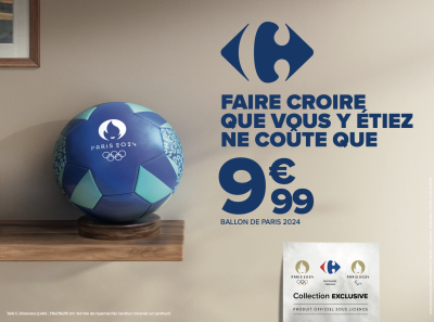 Paris 2024 : Avec Carrefour, faites croire que vous y étiez 