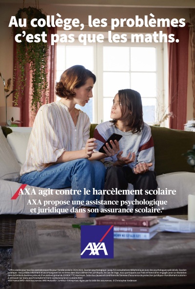 Axa auprès des français