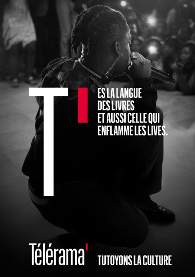 Une première campagne de marque pour Télérama