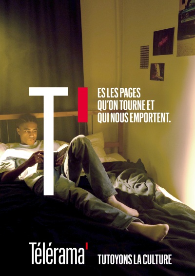 Une première campagne de marque pour Télérama