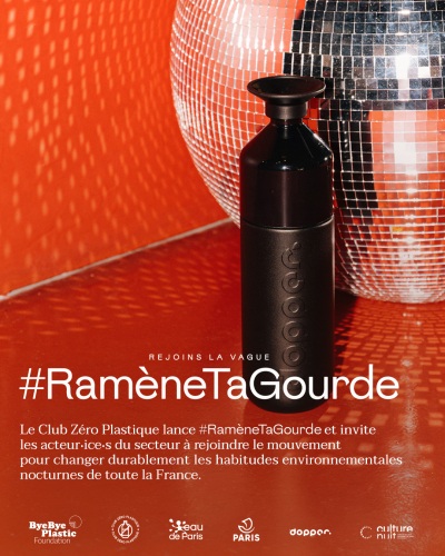 #RamèneTaGourde : une initiative écologique dans les boîtes de nuit