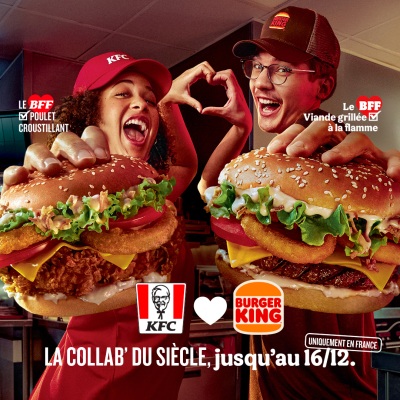 BK et KFC lancent la collab' du siècle, signée Buzzman