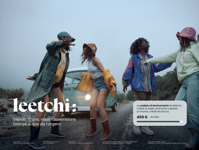 Leetchi fête ses 15 ans avec l'agence Les Zinc et dévoile une nouvelle campagne