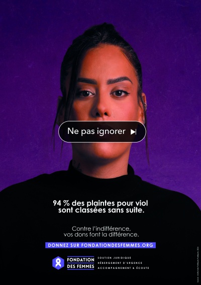 Nouvelle campagne de La Fondation des Femmes et AUSTRALIE #NePasIgnorer