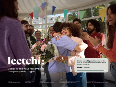 Leetchi fête ses 15 ans avec l'agence Les Zinc et dévoile une nouvelle campagne