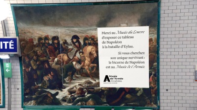 Le musée de l’Armée s’affiche avec Buzzman !