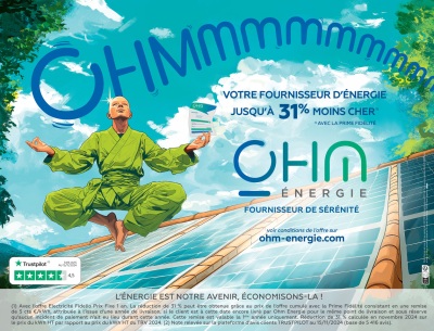 OHM Energy, "Fournisseur de Sérénité" par Steve